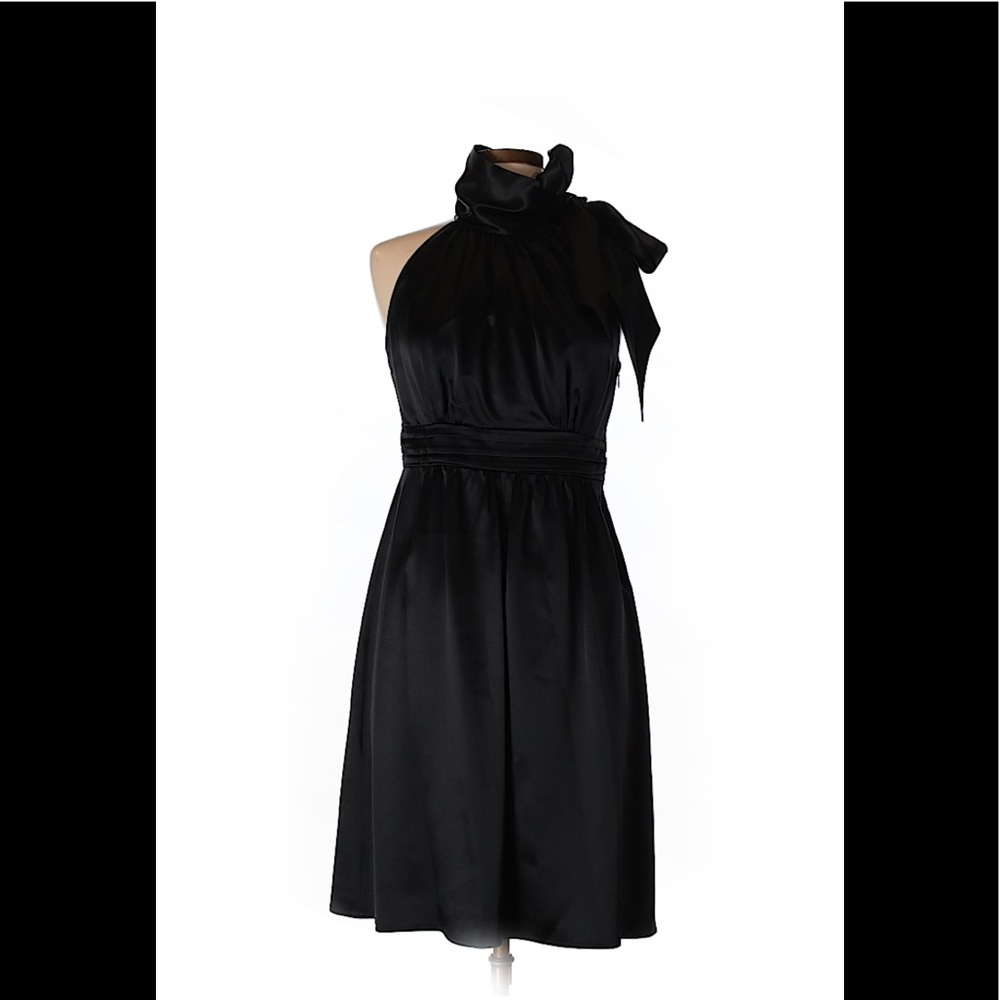 Shoshanna Black Halter Dress